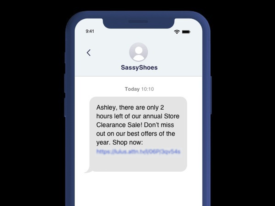 Flash Sale SMS