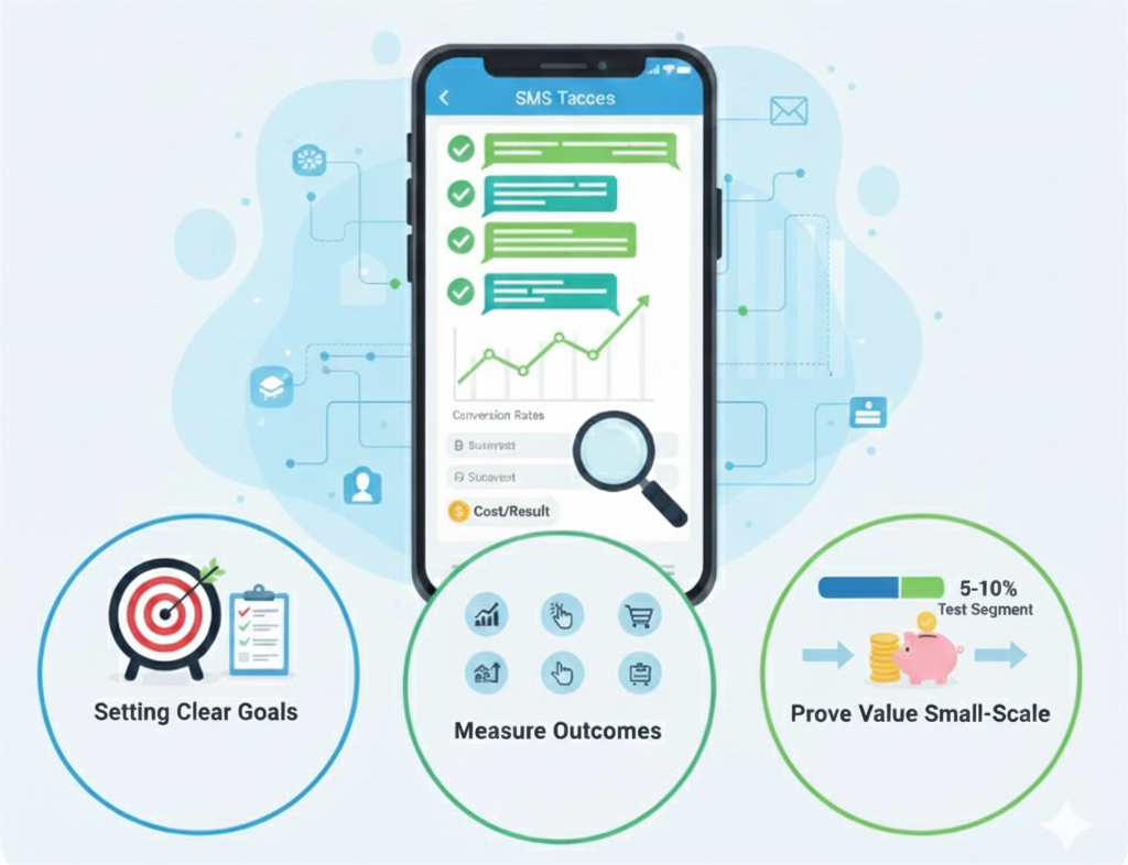 How Can Businesses Test SMS Marketing Without Wasting Budget?