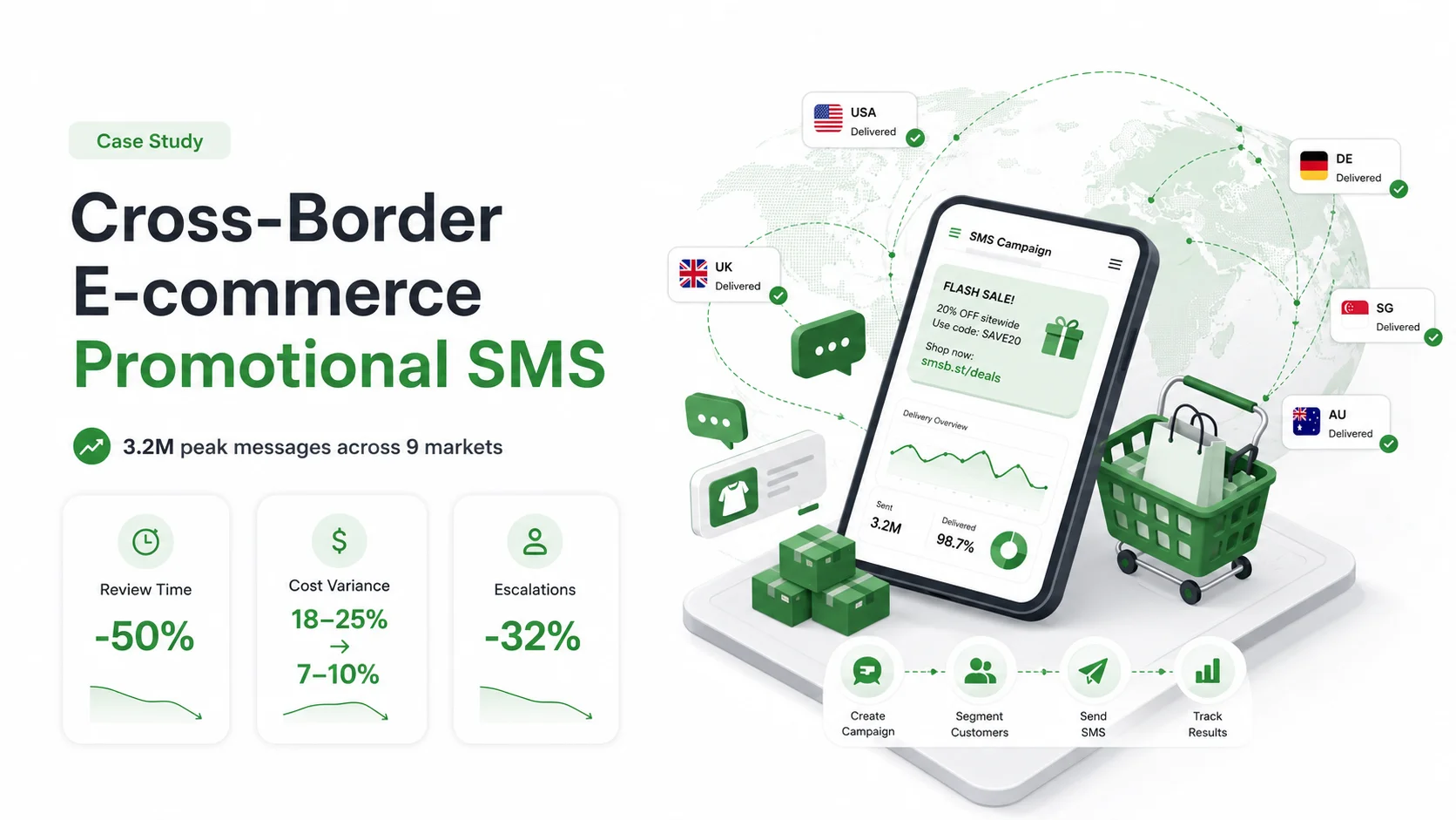 How a Cross-Border E-commerce Brand Made Promotional SMS More Predictable with SMSBoosting