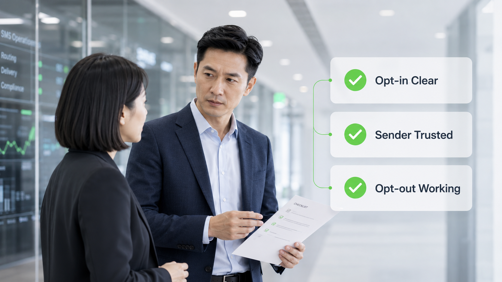 Reliable opt-out workflow reducing spam SMS complaint risk